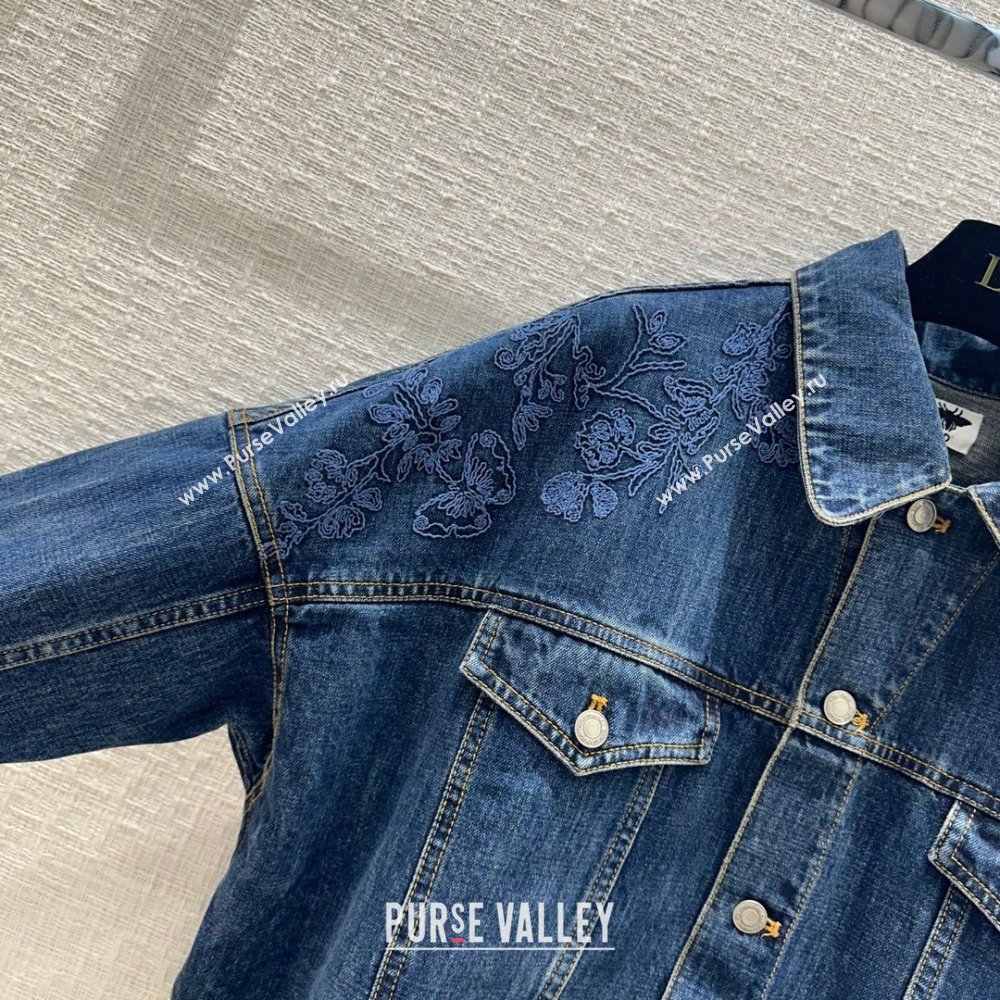 Dior Denim Jacket D022302 Blue 2024 (Q-24022302)