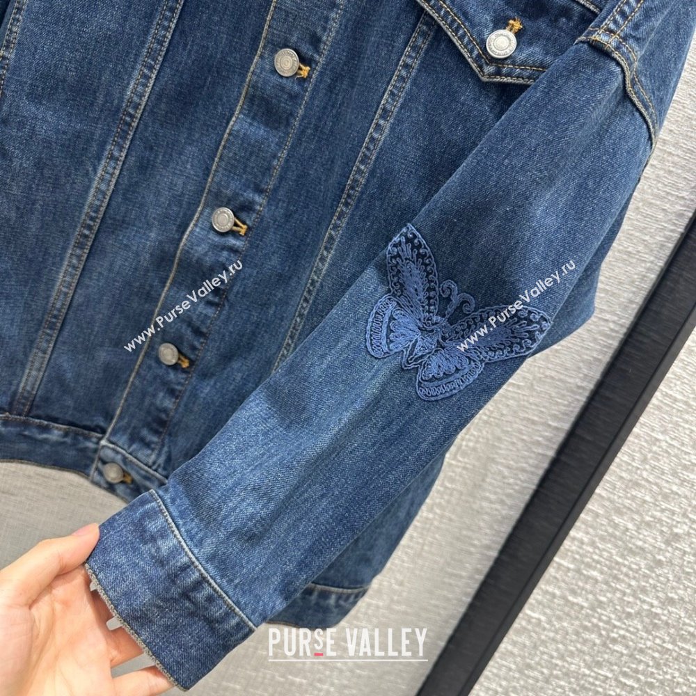 Dior Denim Jacket D022302 Blue 2024 (Q-24022302)