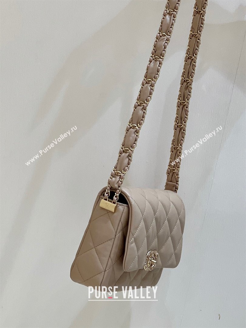 Chanel 19 Aged Calfskin Flap Bag AS4423 Brown 2024 Top Quality (SHUNY-24091202)