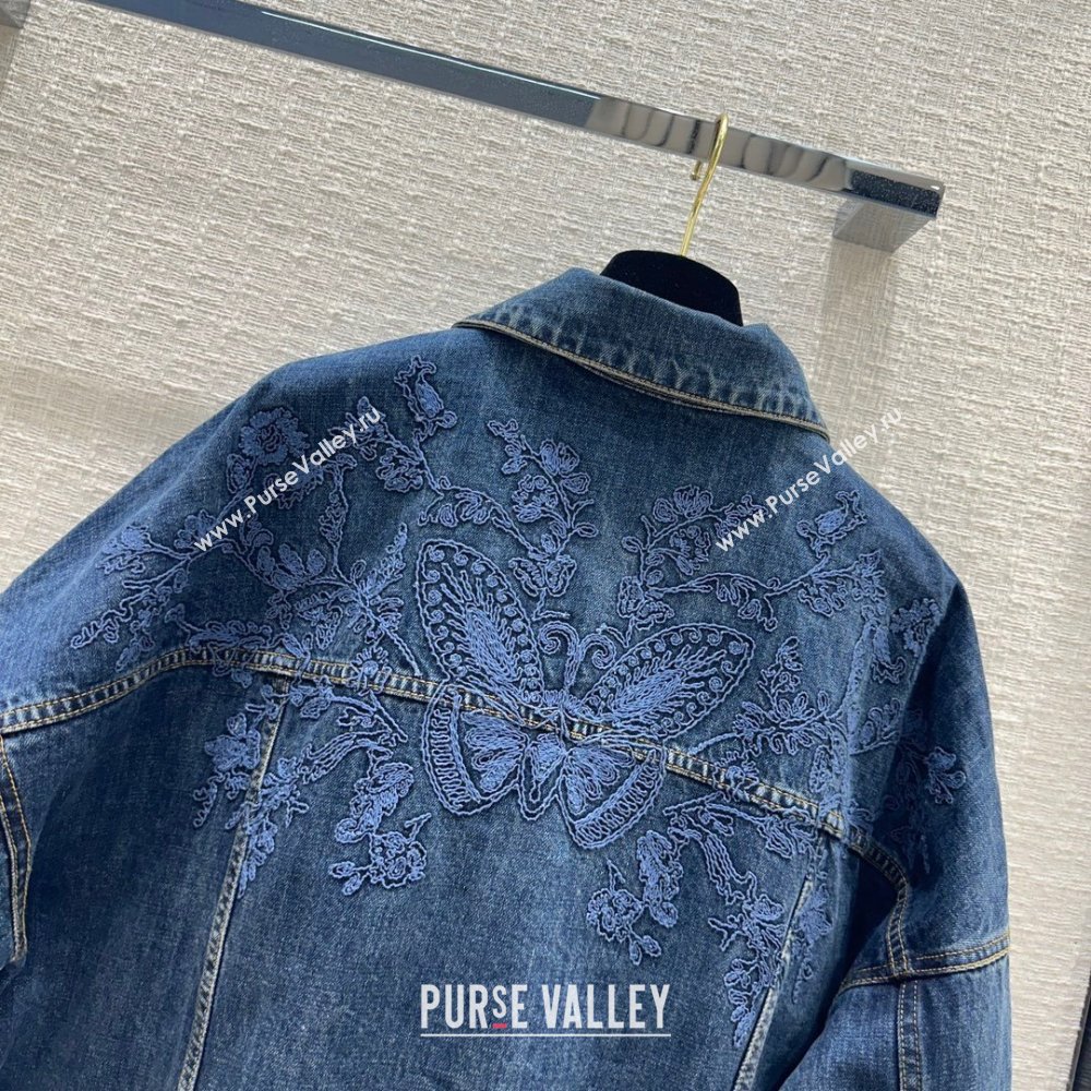 Dior Denim Jacket D022302 Blue 2024 (Q-24022302)