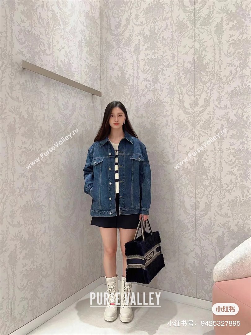 Dior Denim Jacket D022302 Blue 2024 (Q-24022302)