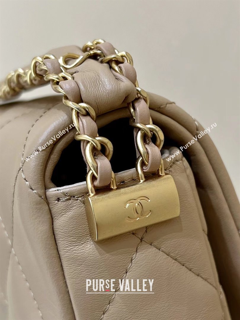 Chanel 19 Aged Calfskin Flap Bag AS4423 Brown 2024 Top Quality (SHUNY-24091202)