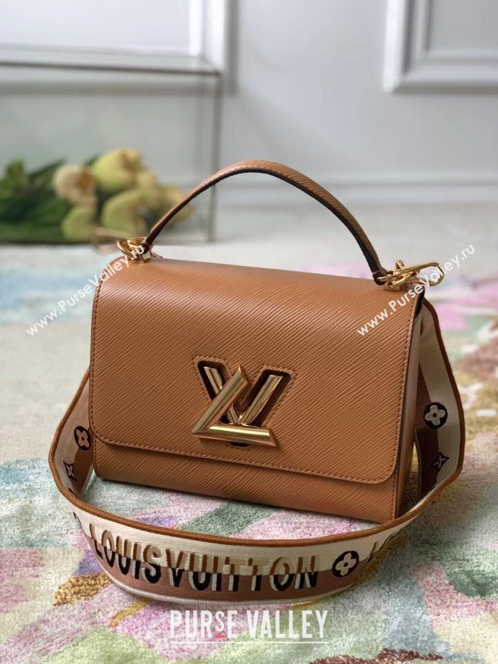 Louis Vuitton Twist MM Bag in Honey Gold Epi Leather M57506 2025 (KI-250120088)