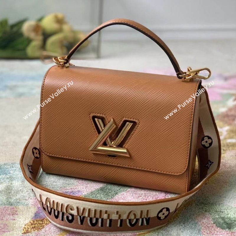 Louis Vuitton Twist MM Bag in Honey Gold Epi Leather M57506 2025 (KI-250120088)