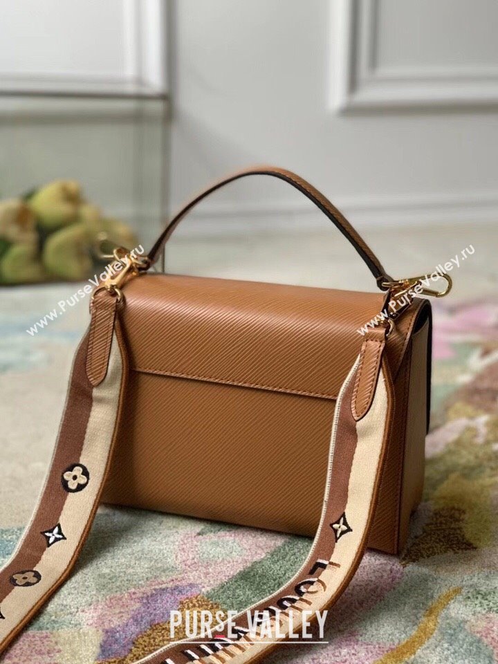 Louis Vuitton Twist MM Bag in Honey Gold Epi Leather M57506 2025 (KI-250120088)