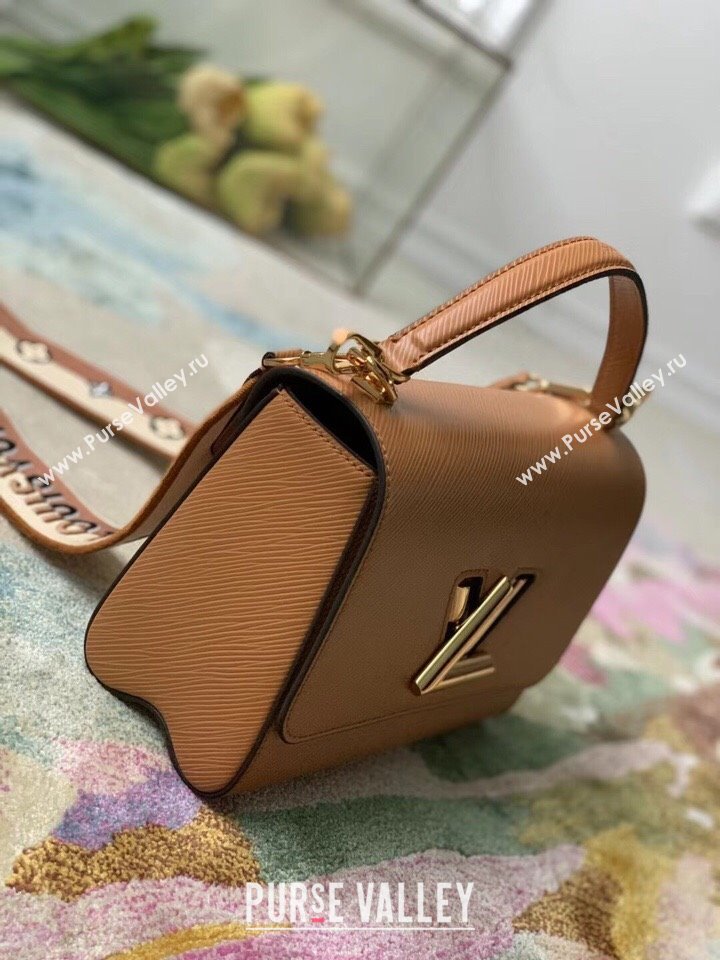 Louis Vuitton Twist MM Bag in Honey Gold Epi Leather M57506 2025 (KI-250120088)