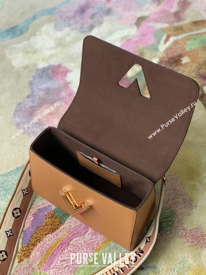 Louis Vuitton Twist MM Bag in Honey Gold Epi Leather M57506 2025 (KI-250120088)