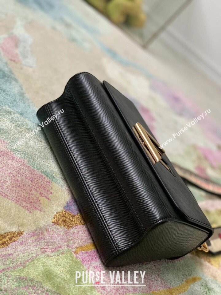 Louis Vuitton Twist MM Bag in Black Epi Leather M57505 2025 (KI-250120086)