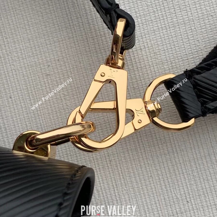 Louis Vuitton Twist MM Bag in Black Epi Leather M57505 2025 (KI-250120086)