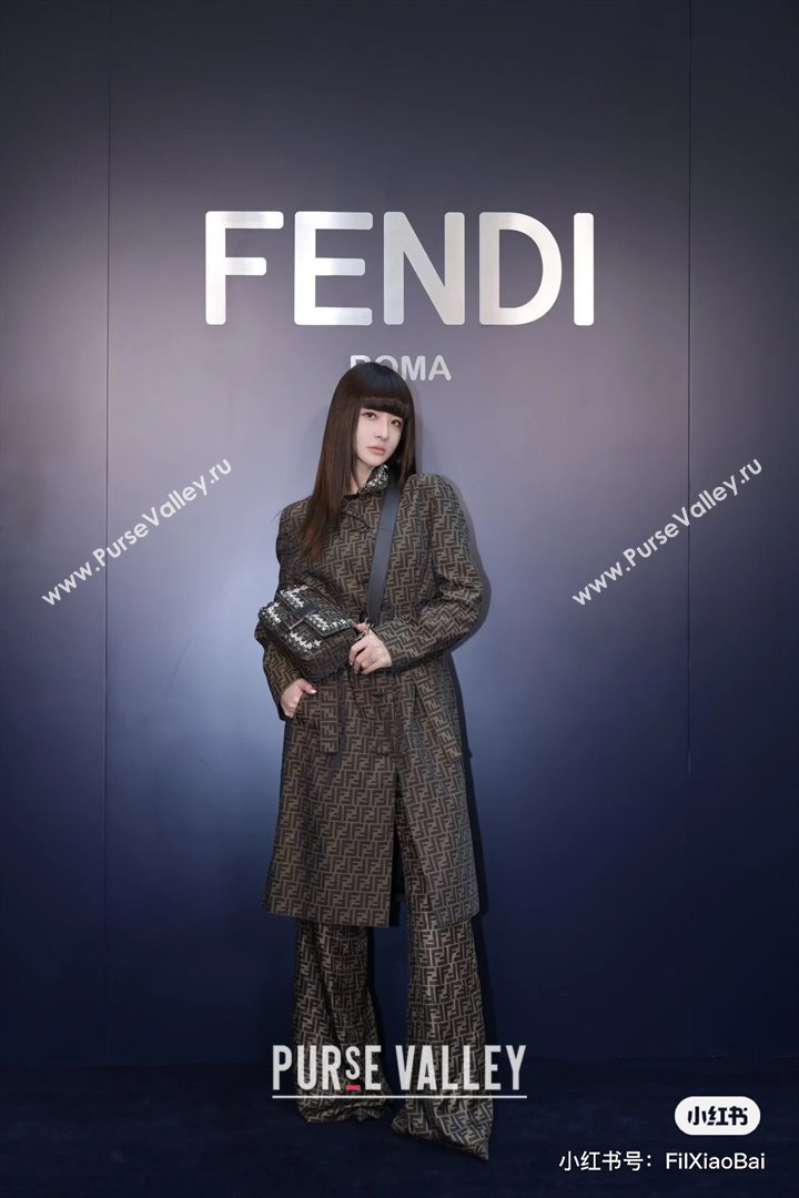 Fendi FF Coat F022306 Brown 2024 (Q-24022306)