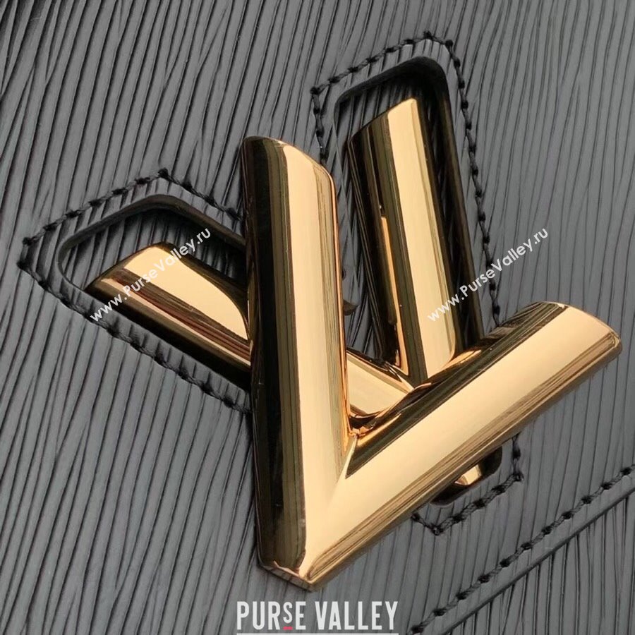 Louis Vuitton Twist MM Bag in Black Epi Leather M57505 2025 (KI-250120086)