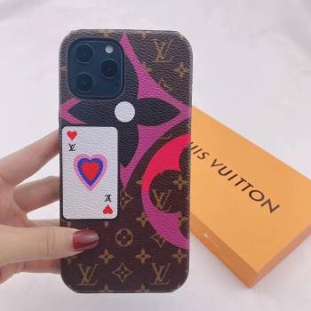 Louis Vuitton Game On Monogram Canvas iPhone Case 02 2020 (SJK-20122442)