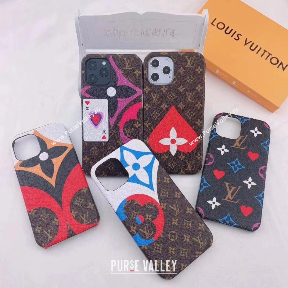 Louis Vuitton Game On Monogram Canvas iPhone Case 01 2020 (SJK-20122441)