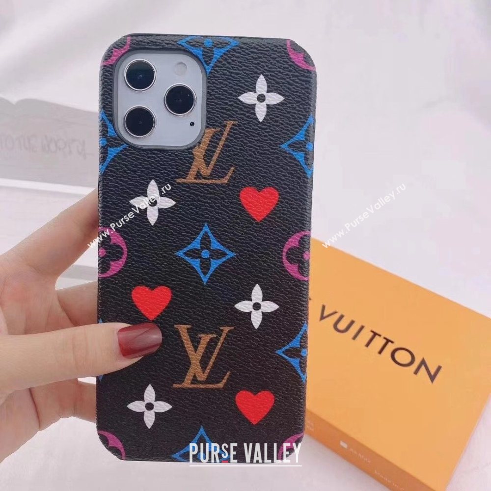 Louis Vuitton Game On Monogram Canvas iPhone Case 05 2020 (SJK-20122445)