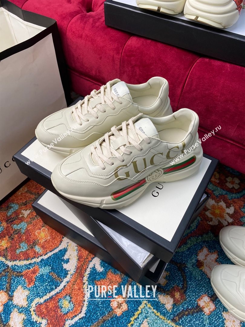 Gucci  Rhyton Gucci Logo Sneaker‎ 08 2020 (For Women and Men) (MD-20120331)