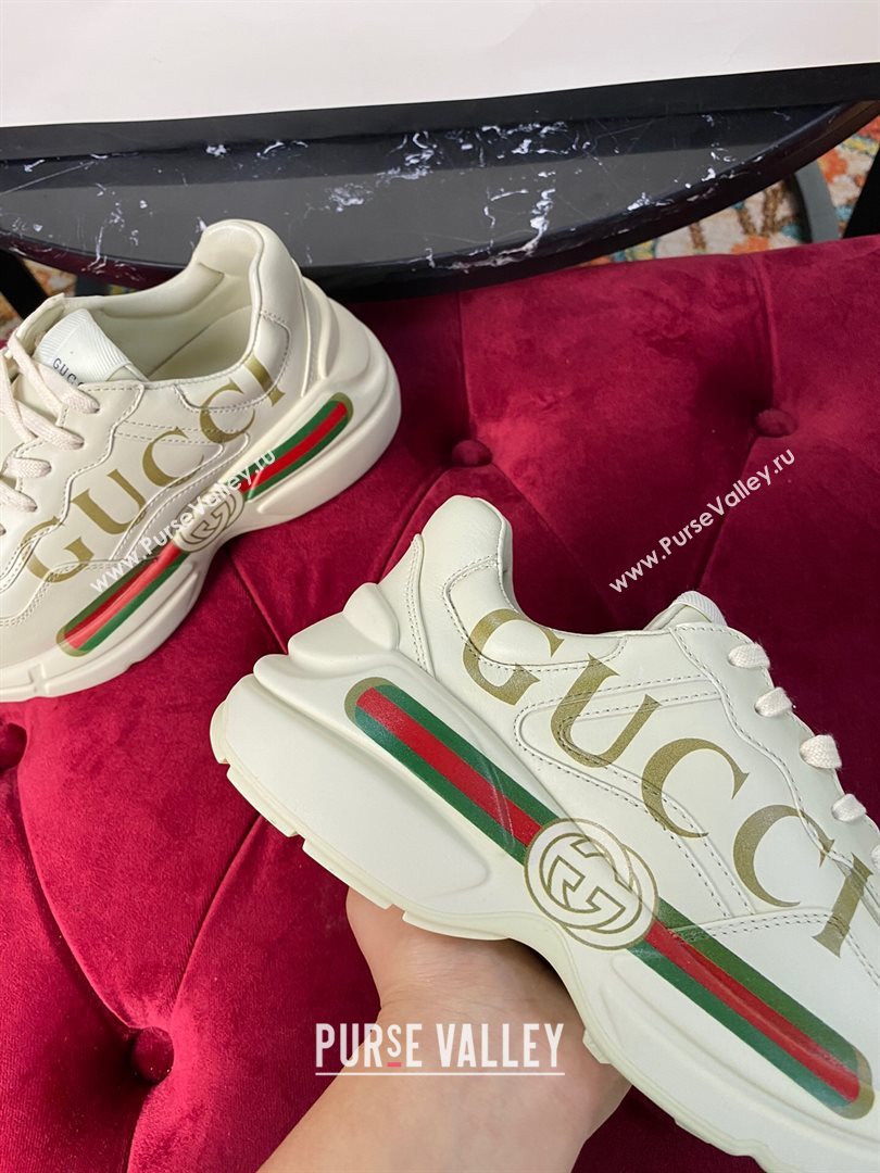 Gucci  Rhyton Gucci Logo Sneaker‎ 08 2020 (For Women and Men) (MD-20120331)