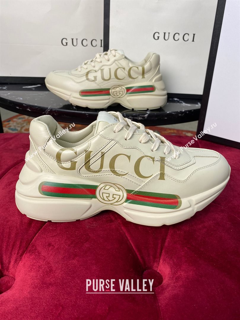 Gucci  Rhyton Gucci Logo Sneaker‎ 08 2020 (For Women and Men) (MD-20120331)
