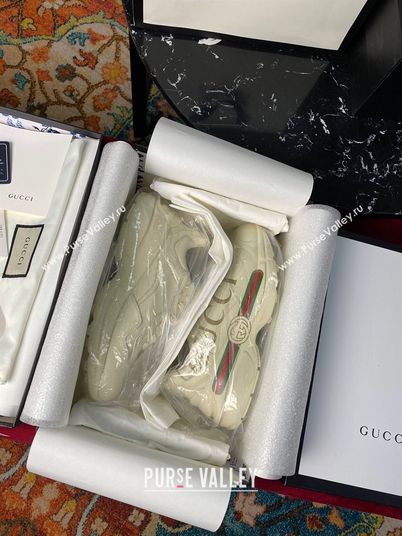 Gucci  Rhyton Gucci Logo Sneaker‎ 08 2020 (For Women and Men) (MD-20120331)