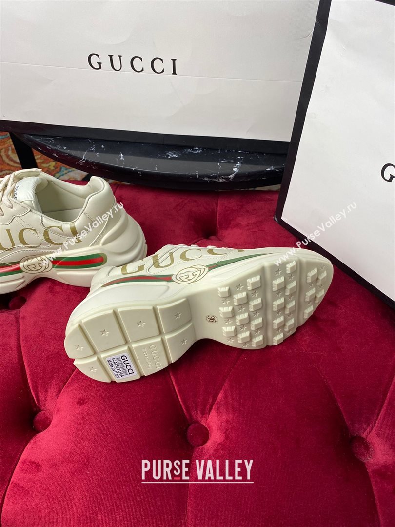 Gucci  Rhyton Gucci Logo Sneaker‎ 08 2020 (For Women and Men) (MD-20120331)