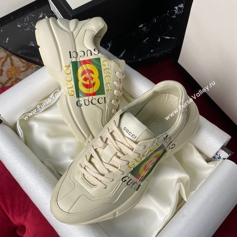 Gucci Rhyton Gucci Logo Sneaker‎ 08 2020 (For Women and Men) (MD-20120332)