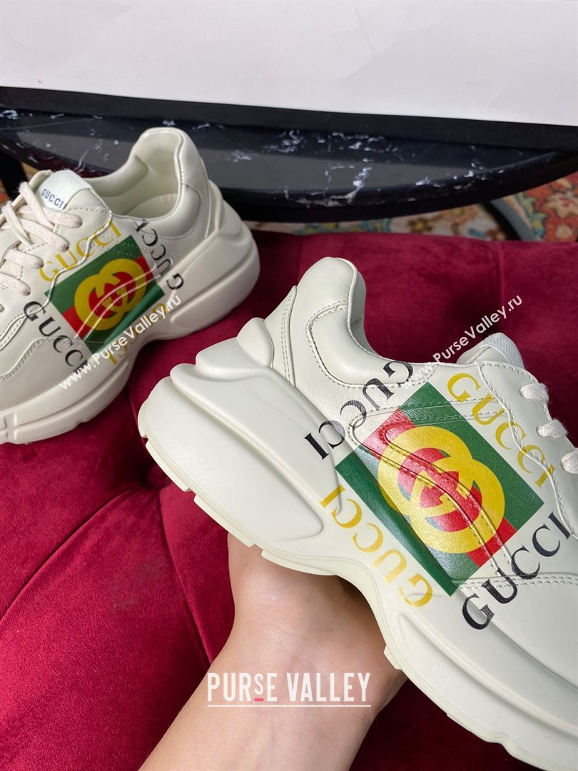 Gucci Rhyton Gucci Logo Sneaker‎ 08 2020 (For Women and Men) (MD-20120332)