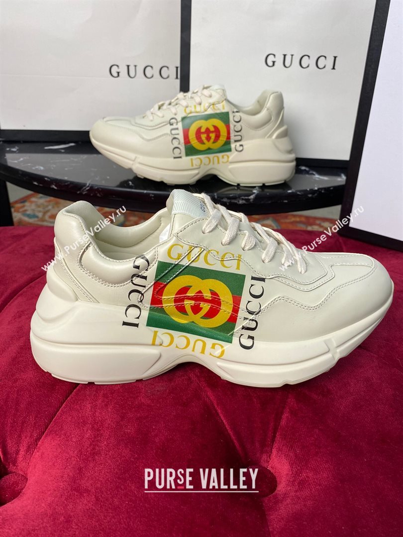 Gucci Rhyton Gucci Logo Sneaker‎ 08 2020 (For Women and Men) (MD-20120332)