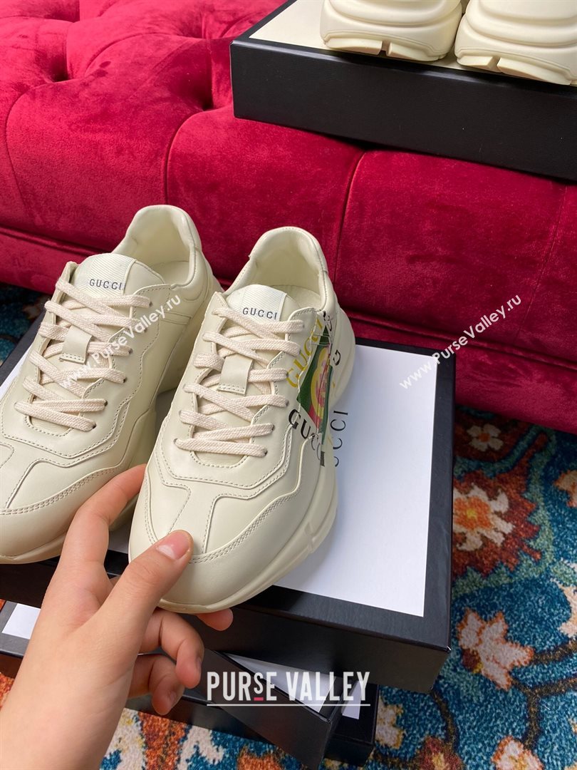 Gucci Rhyton Gucci Logo Sneaker‎ 08 2020 (For Women and Men) (MD-20120332)
