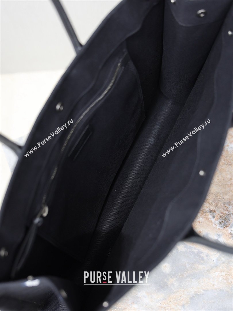 Saint Laurent Rive Gauche Large Tote bag in Woven Beige 2026 509415 (MHUI-260403065)