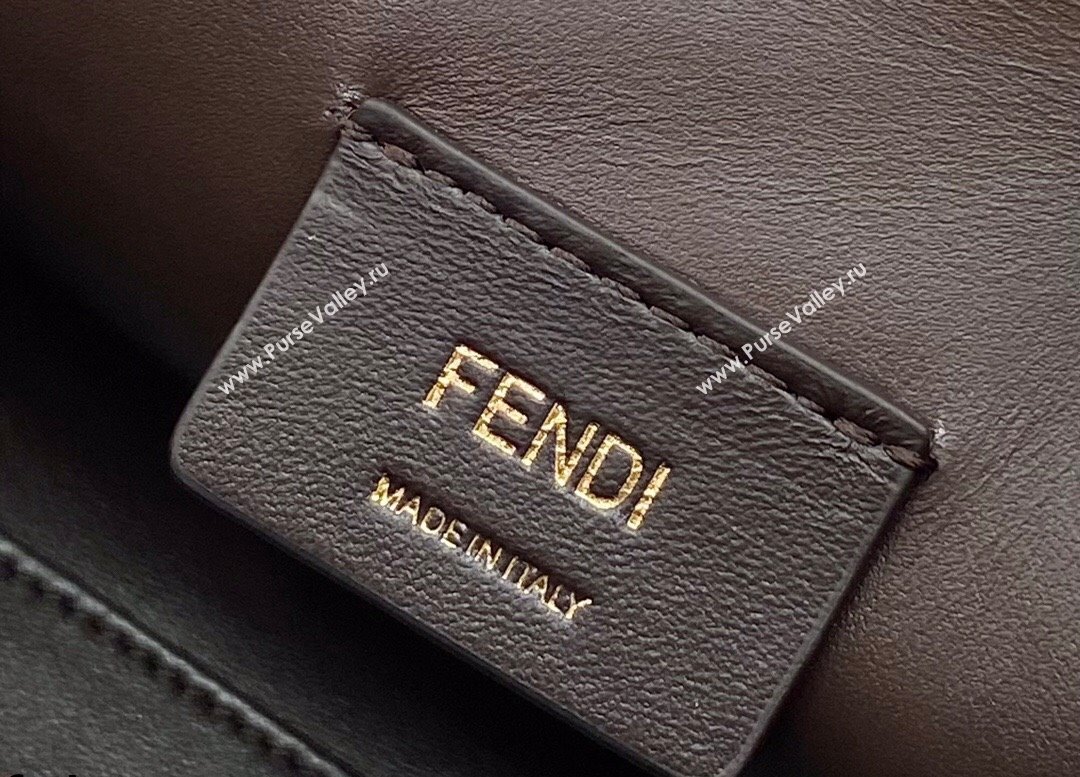 Fendi First Medium FF Canvas Bag Coffee Brown 2021 80018L (CL-21101844)