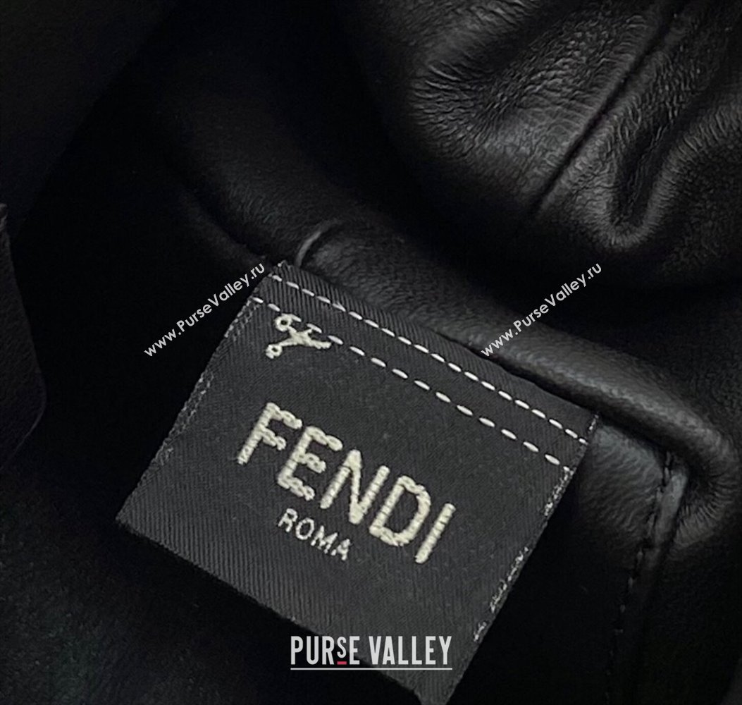Fendi First Small FF Canvas Bag Black 2021 80018M (CL-21101847)