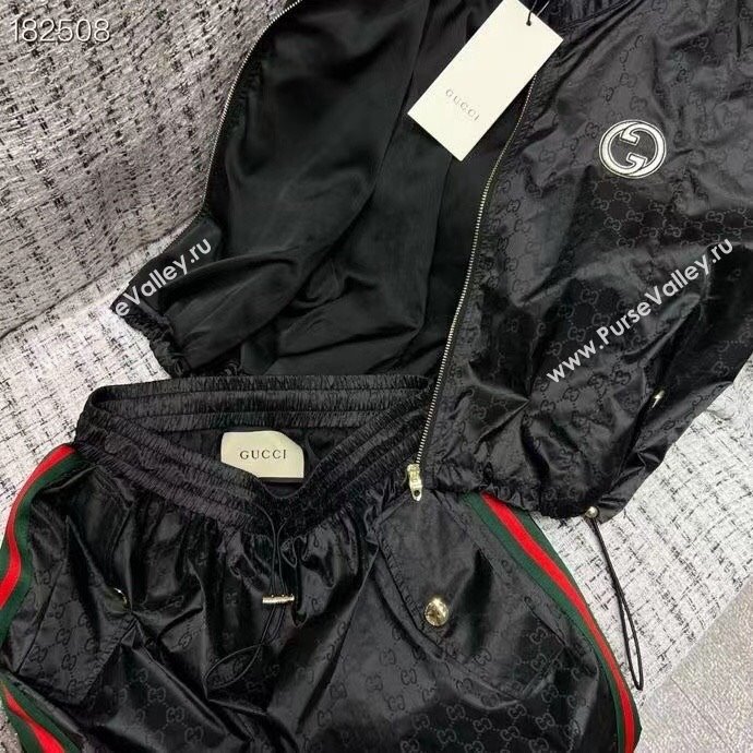 Gucci GG Top and Skirt G6520 Black 2024 (Q-24060520)