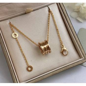  Bvlgari B.ZERO1 Necklace BN61 Light Gold 2021 (MLD-210902052)