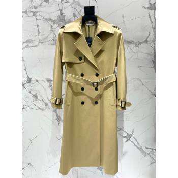 Saint Laurent Trench Coat S91909 Khaki 2024 (Q-24091909)