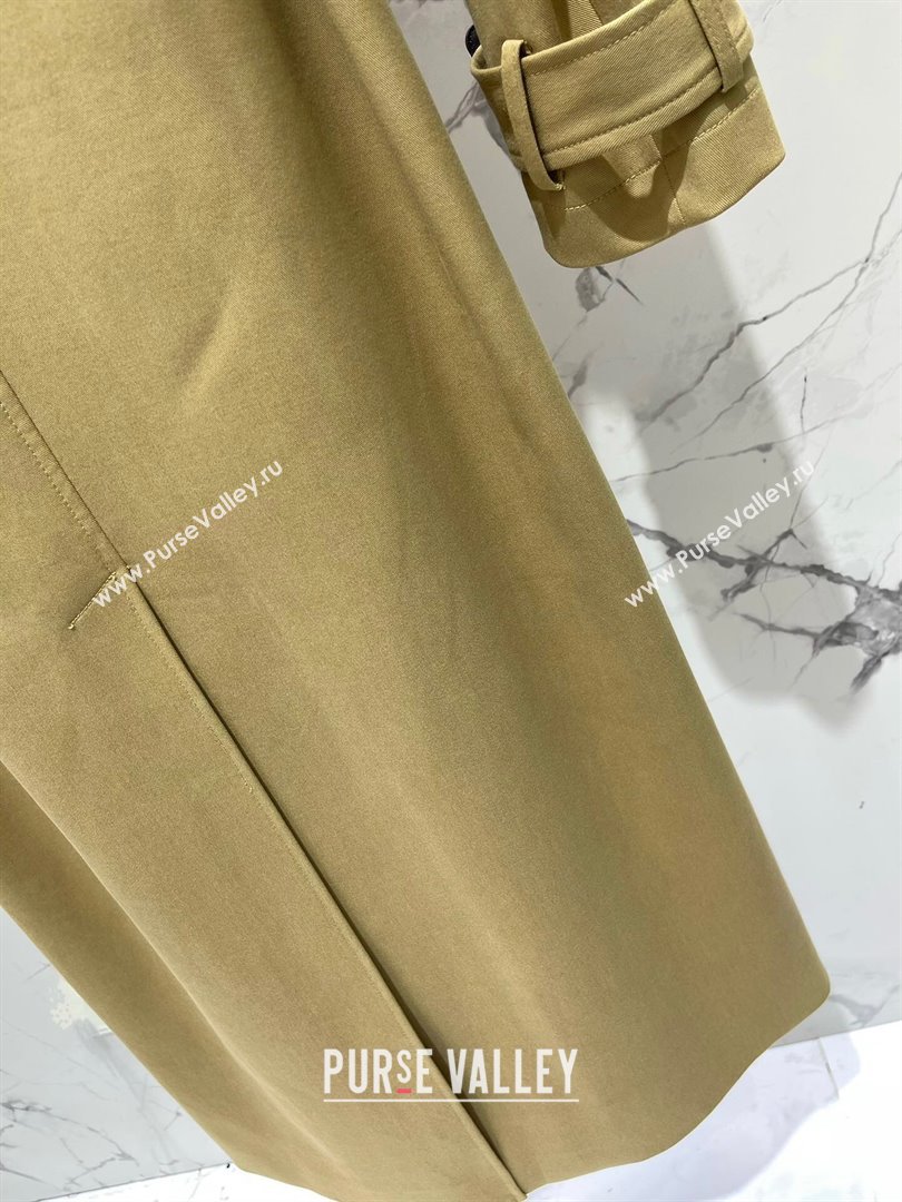 Saint Laurent Trench Coat S91909 Khaki 2024 (Q-24091909)