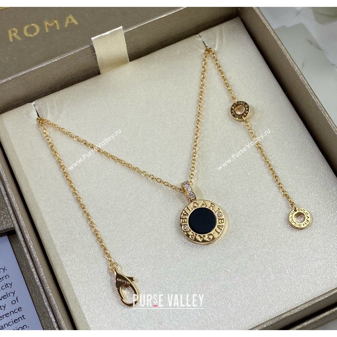 Bvlgari BVLGARI BVLGARI Necklace BN63 Black 2021 (MLD-210902055)