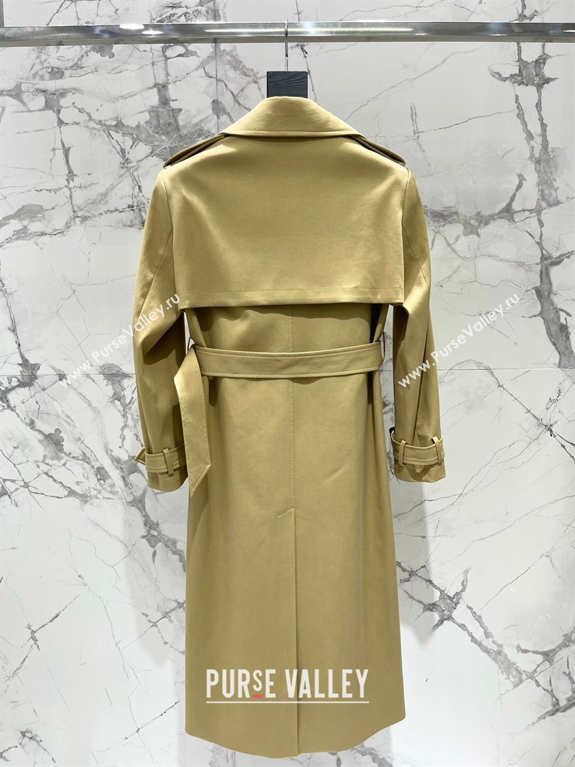 Saint Laurent Trench Coat S91909 Khaki 2024 (Q-24091909)