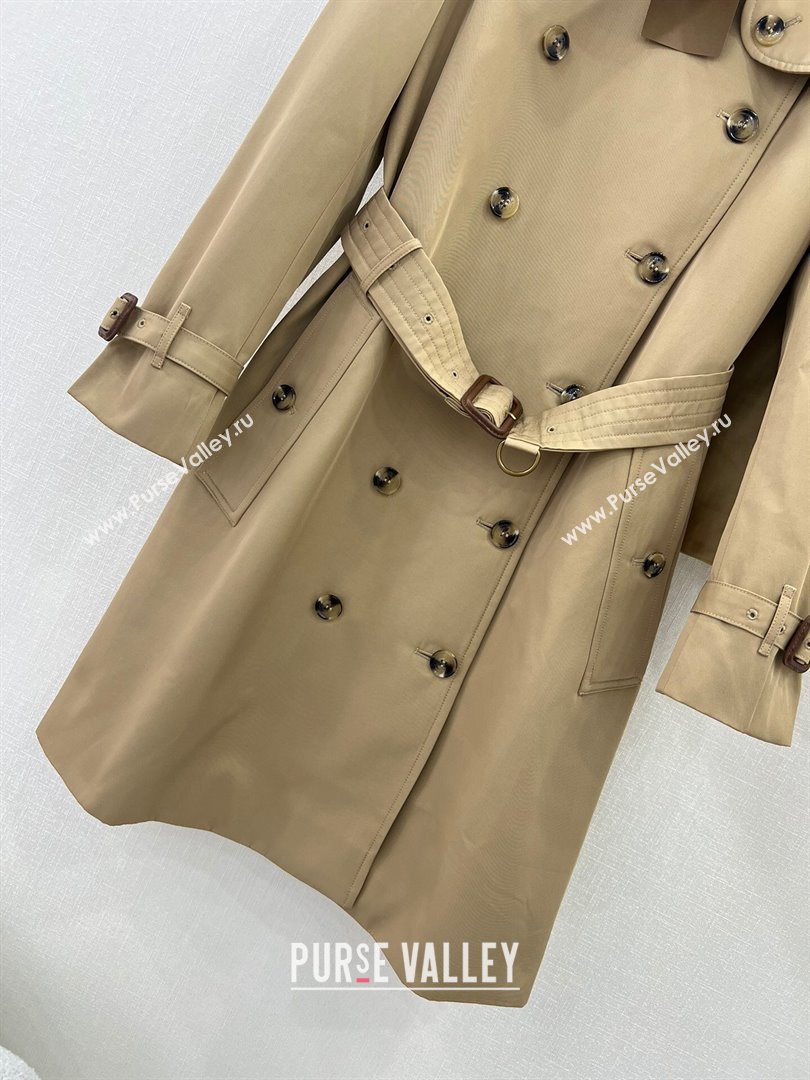 Burberry Trench Coat B91913 Khaki 2024 (Q-24091913)