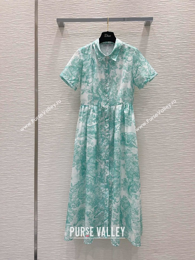 Dior Dress D6510 Green 2024 (Q-24060510)