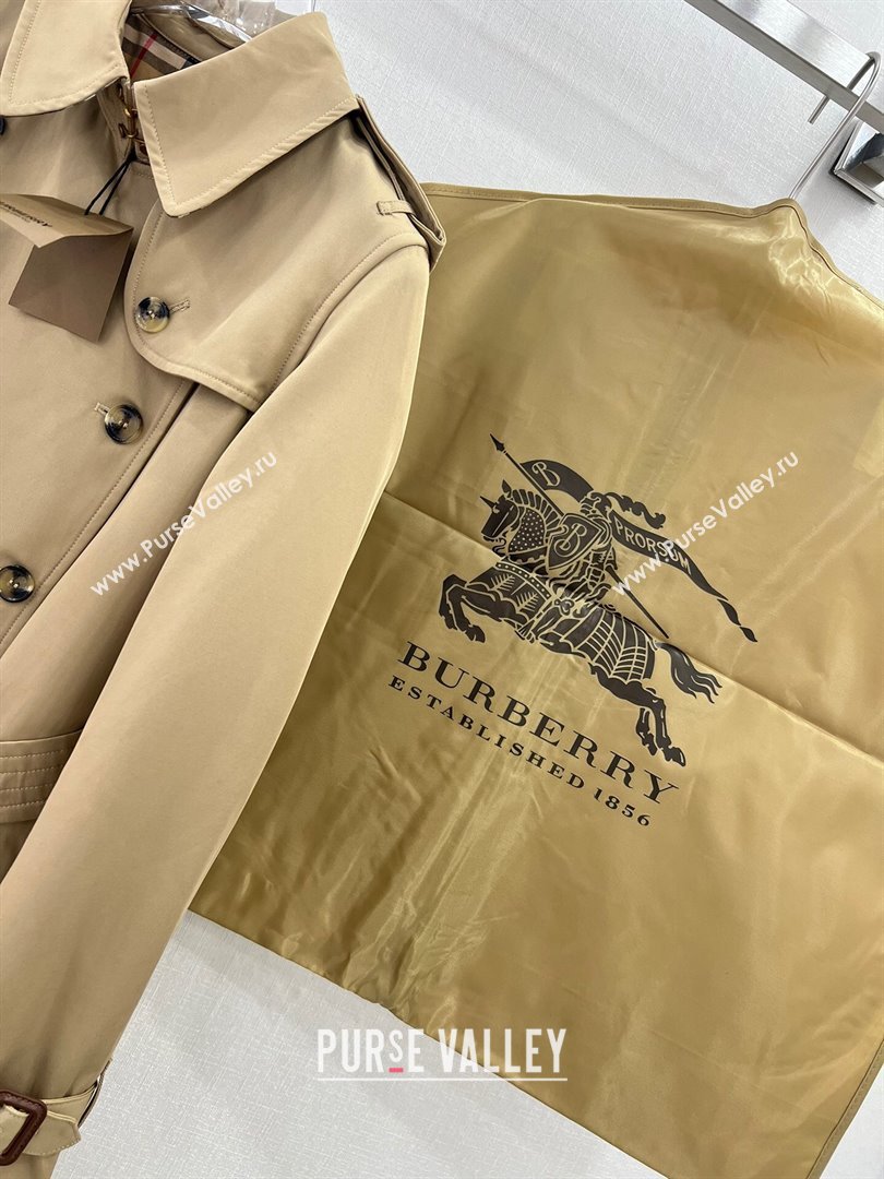 Burberry Trench Coat B91913 Khaki 2024 (Q-24091913)