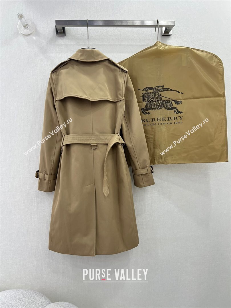 Burberry Trench Coat B91913 Khaki 2024 (Q-24091913)