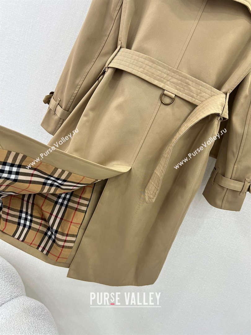 Burberry Trench Coat B91913 Khaki 2024 (Q-24091913)