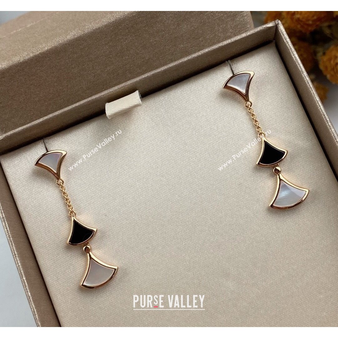 Bvlgari DIVAS’ DREAM Earrings BE71 Black 2021 (MLD-210902065)