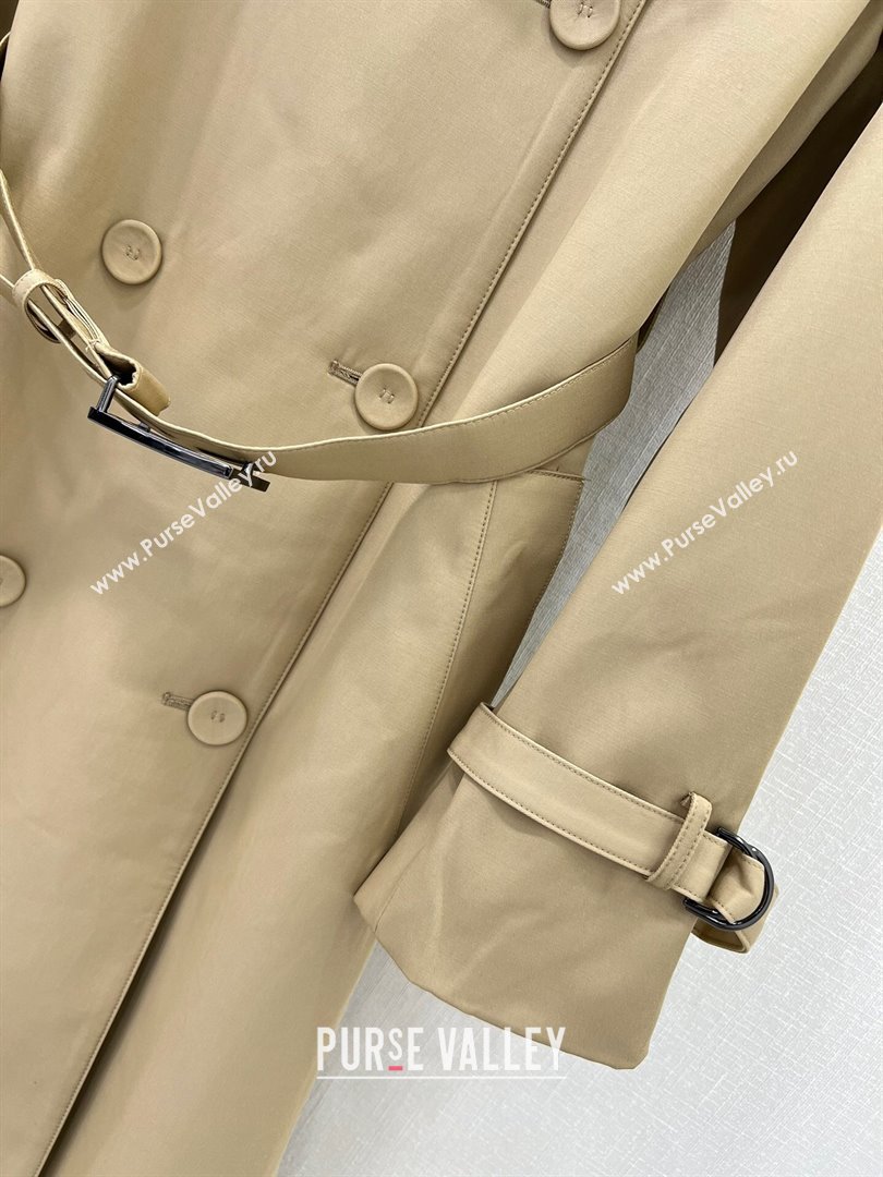 Burberry Trench Coat with Belt F91914 Khaki 2024 (Q-24091914)