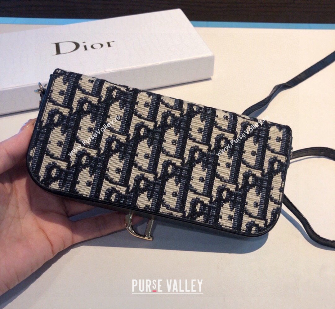 Dior Saddle Oblique iPhone Case with Pouch 2024 0727016 (A-240727034)