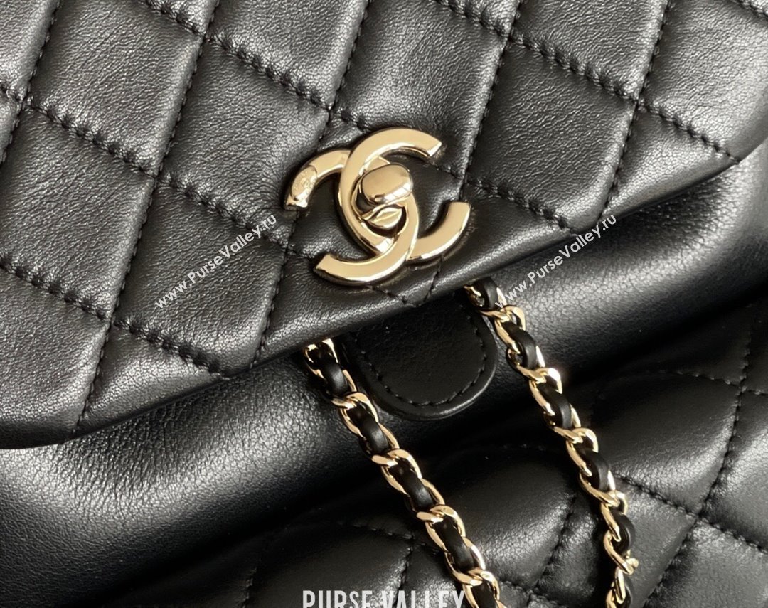 Chanel Calfskin Large Backpack AS2908 Black 2024 Original Quality (MHE-24041603)