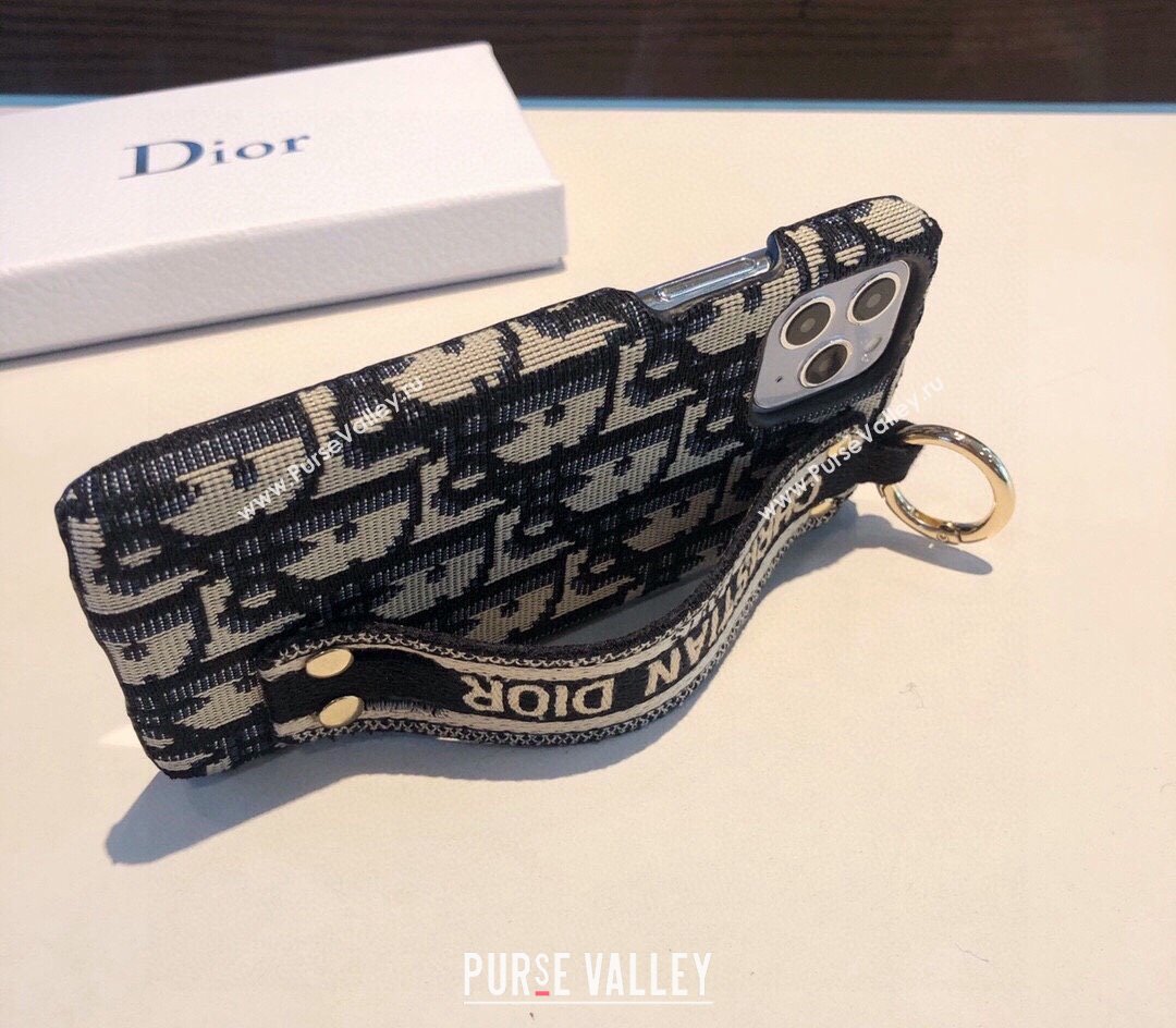 Dior Oblique iPhone Case with Wristband 2024 0727016 (A-240727036)