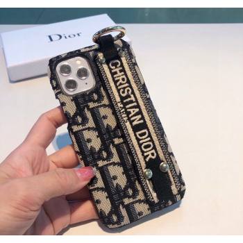 Dior Oblique iPhone Case with Wristband 2024 0727016 (A-240727036)