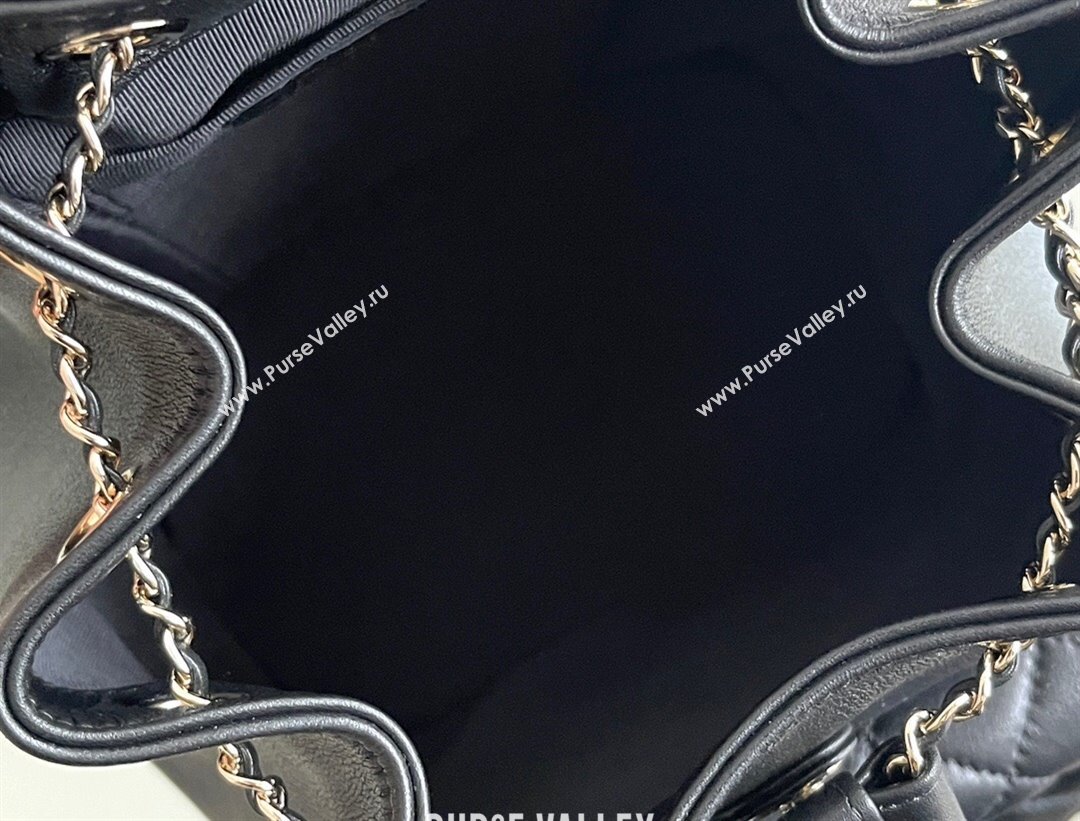 Chanel Calfskin Small Backpack AS2908 Black 2024 Original Quality (MHE-24041604)