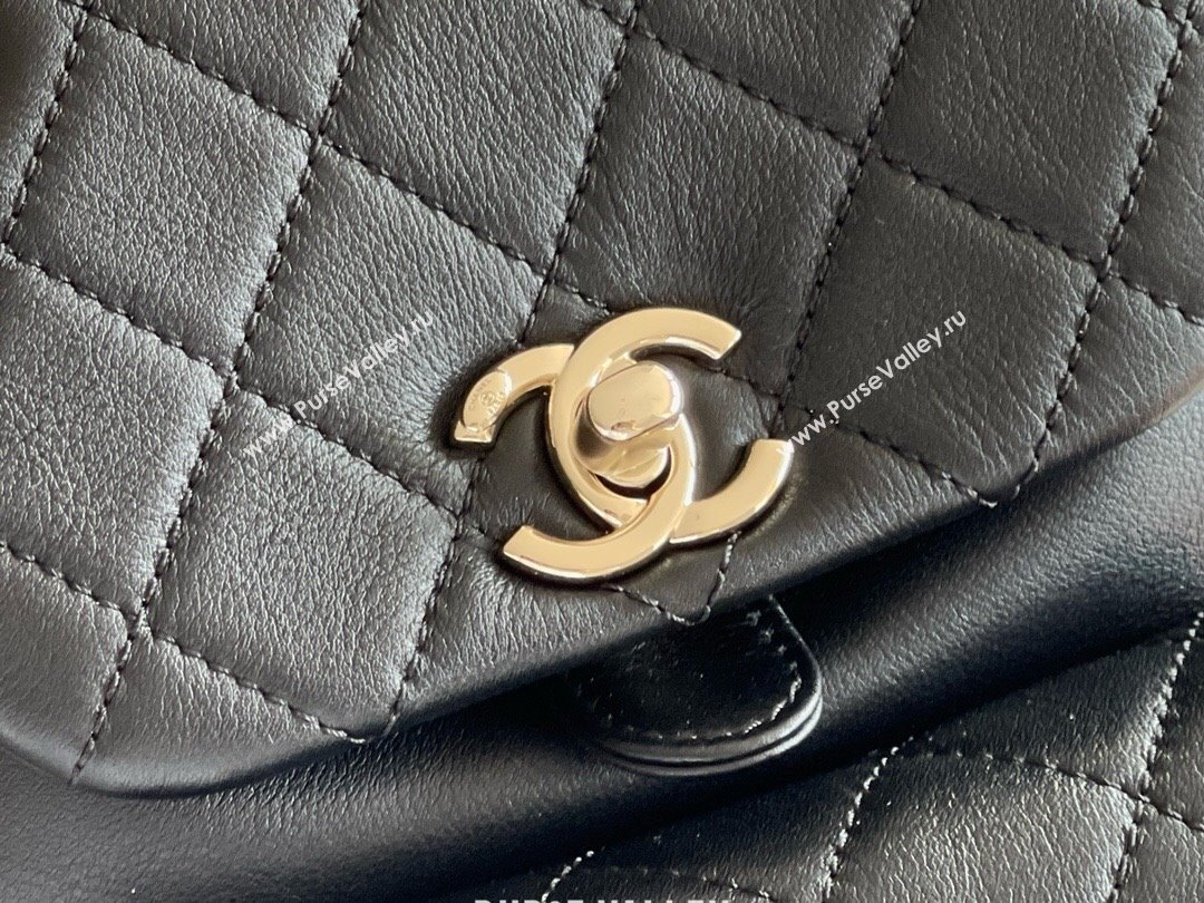 Chanel Calfskin Small Backpack AS2908 Black 2024 Original Quality (MHE-24041604)