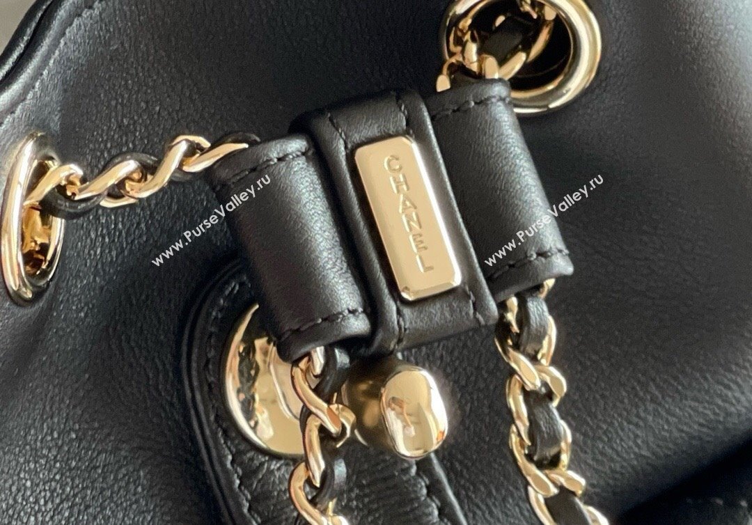 Chanel Calfskin Small Backpack AS2908 Black 2024 Original Quality (MHE-24041604)